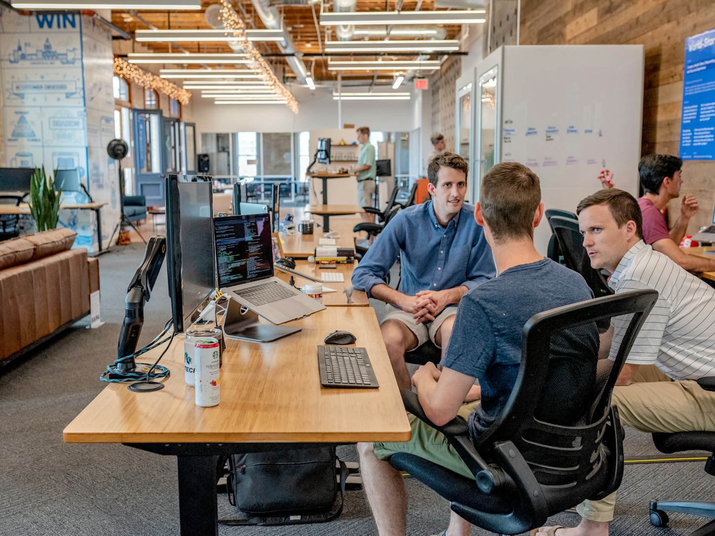 Office workers